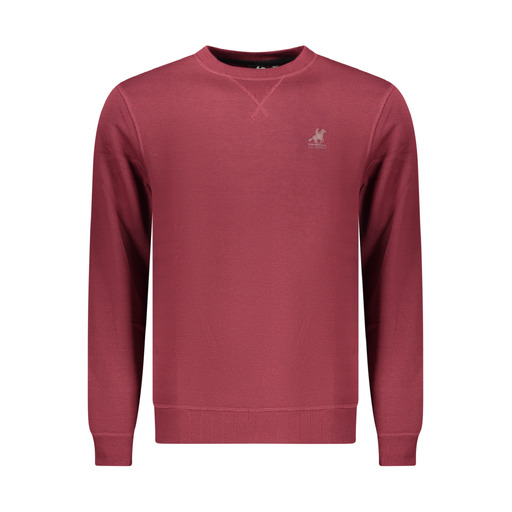 U.S. GRAND FELPA SENZA ZIP UOMO ROSSO