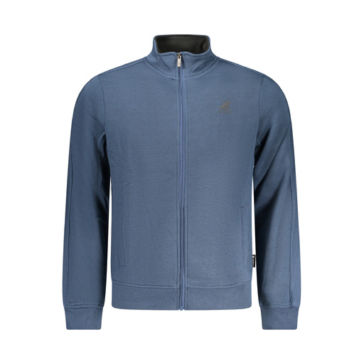 U.S. GRAND FELPA CON ZIP UOMO BLU