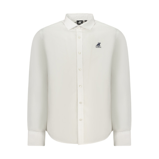 U.S. GRAND CAMICIA MANICHE LUNGHE UOMO BIANCO