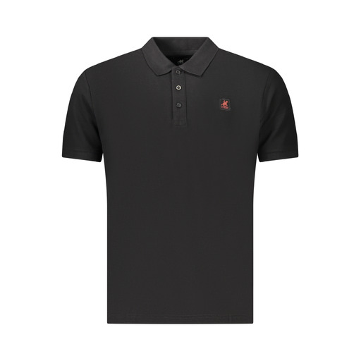 U.S. GRAND POLO MANICHE CORTE UOMO NERO