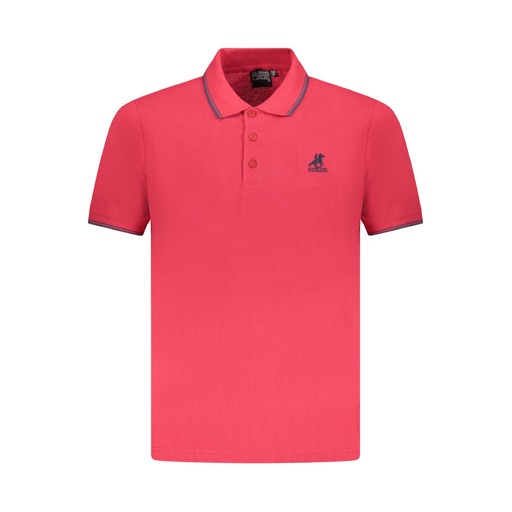 U.S. GRAND POLO MANICHE CORTE UOMO ROSSO