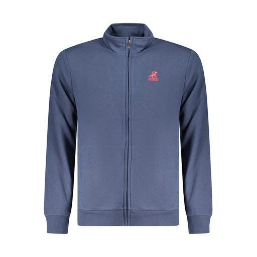 U.S. GRAND FELPA CON ZIP UOMO BLU