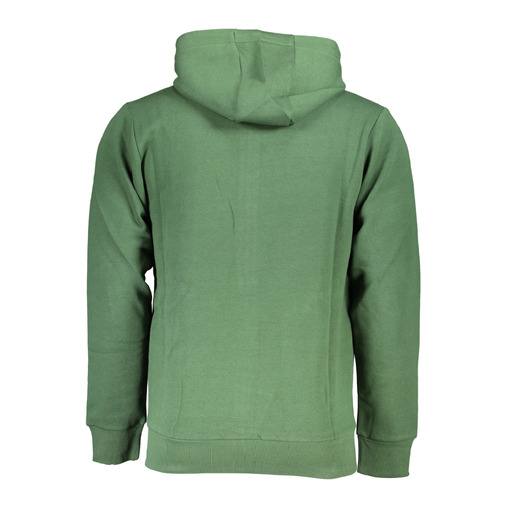 U.S. GRAND FELPA CON ZIP UOMO VERDE