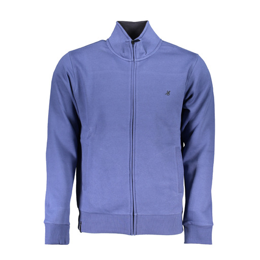 U.S. GRAND FELPA CON ZIP UOMO BLU