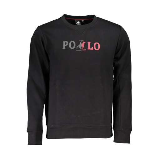 U.S. GRAND FELPA SENZA ZIP UOMO NERO