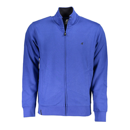U.S. GRAND FELPA CON ZIP UOMO BLU