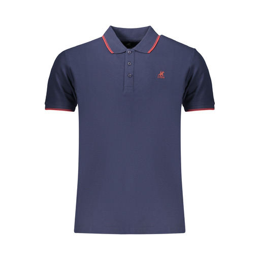 U.S. GRAND POLO MANICHE CORTE UOMO BLU