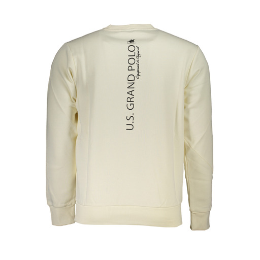 U.S. GRAND FELPA SENZA ZIP UOMO BIANCO