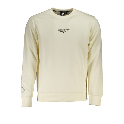 U.S. GRAND FELPA SENZA ZIP UOMO BIANCO