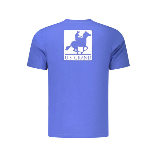 U.S. GRAND T-SHIRT MANICHE CORTE UOMO BLU