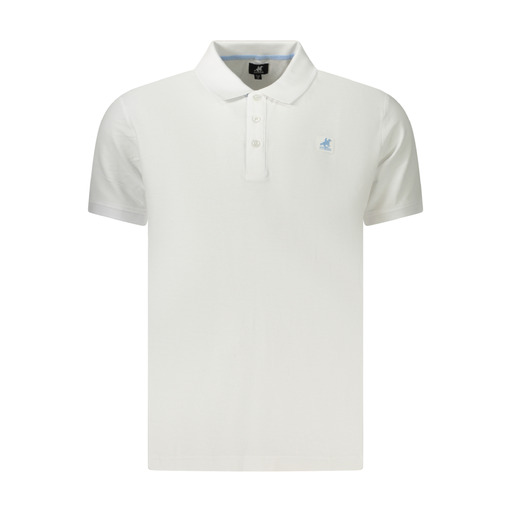U.S. GRAND POLO MANICHE CORTE UOMO BIANCO