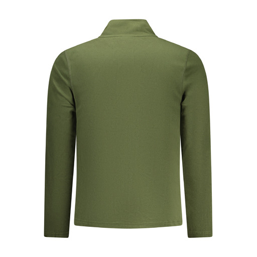 U.S. GRAND FELPA CON ZIP UOMO VERDE