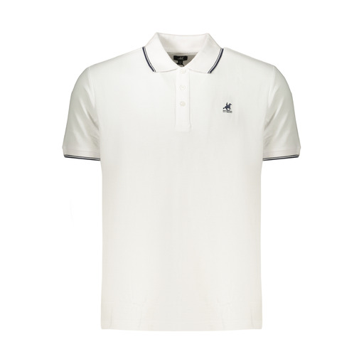 U.S. GRAND POLO MANICHE CORTE UOMO BIANCO