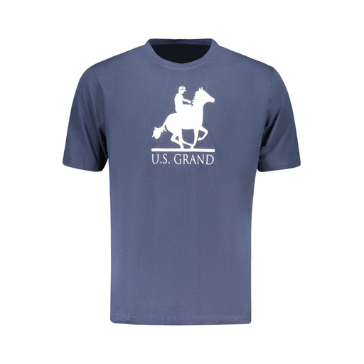 U.S. GRAND T-SHIRT MANICHE CORTE UOMO BLU