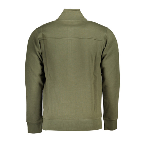 U.S. GRAND FELPA CON ZIP UOMO VERDE