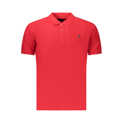 U.S. GRAND POLO MANICHE CORTE UOMO ROSSO