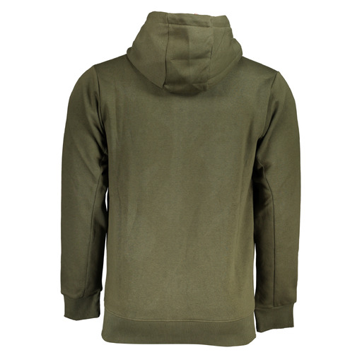 U.S. GRAND FELPA CON ZIP UOMO VERDE