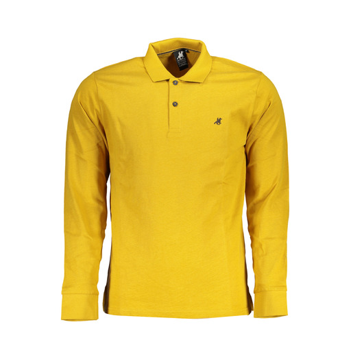 U.S. GRAND POLO MANICHE LUNGHE UOMO GIALLO