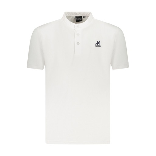 U.S. GRAND POLO MANICHE CORTE UOMO BIANCO