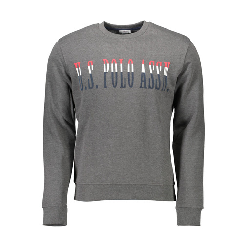U.S. Polo Assn. Sweatshirt Felpa Senza Zip Uomo Grigio