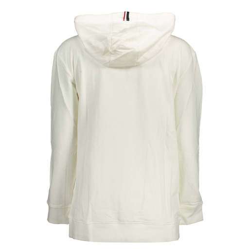 U.S. POLO ASSN. FELPA SENZA ZIP DONNA BIANCO