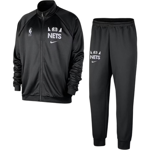 Nike Black Tracksuit Brooklyn Nets Club Courtside