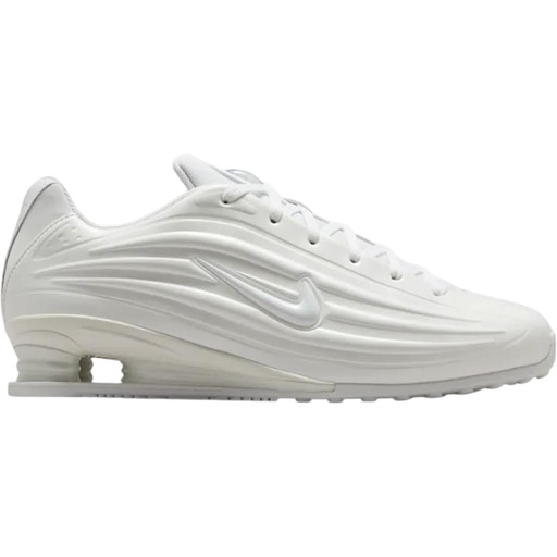 Nike Shox Z White/Metallic Silver (Women's)