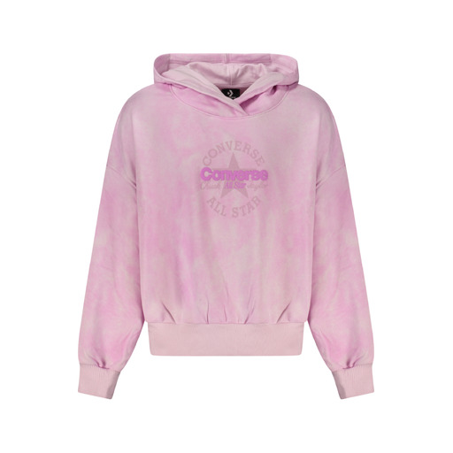 CONVERSE FELPA SENZA ZIP BAMBINA ROSA