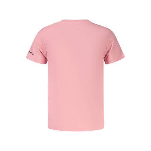 CONVERSE T-SHIRT MANICHE CORTE BAMBINA ROSA
