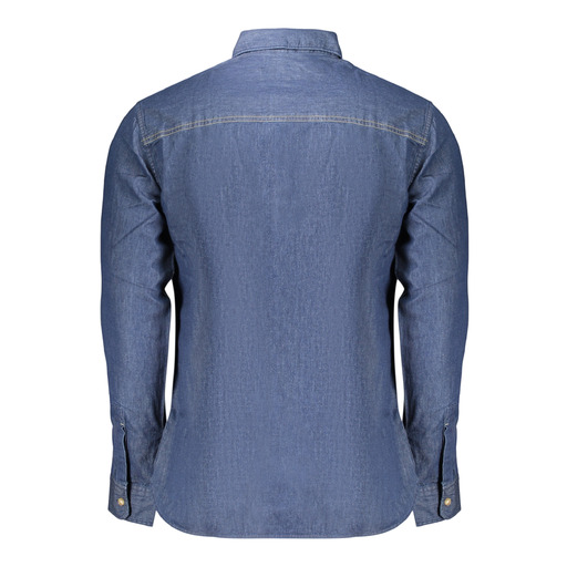 PEPE JEANS CAMICIA MANICHE LUNGHE UOMO BLU