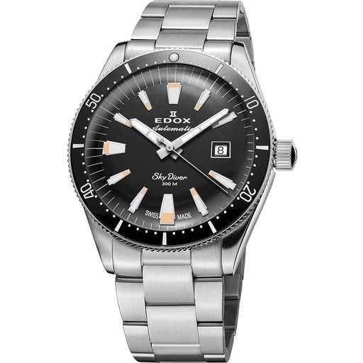 Hodinky Edox 80131-3NM-NIB Skydiver Automatic 38mm 30ATM