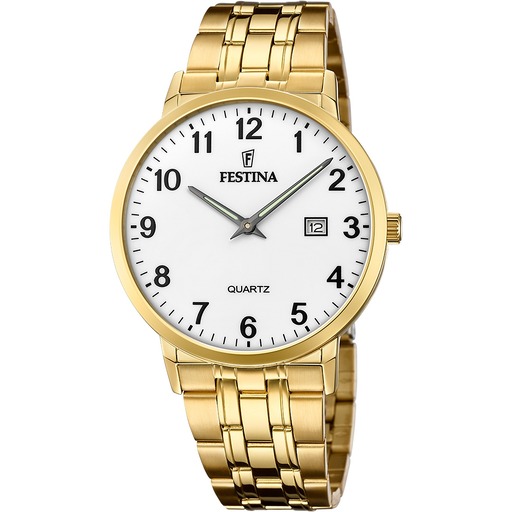 Hodinky Festina F20513/1 Classic 41mm 5ATM