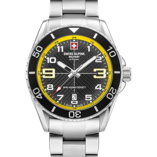 Hodinky Swiss Alpine Military 7029.1138 Raptor 42mm 10ATM