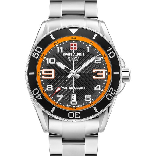Hodinky Swiss Alpine Military 7029.1139 Raptor 42mm 10ATM
