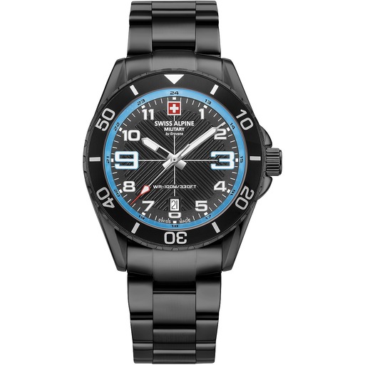 Hodinky Swiss Alpine Military 7029.1171 Raptor 42mm 10ATM