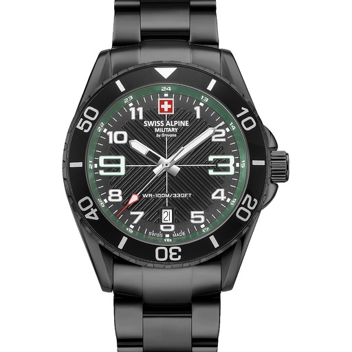 Hodinky Swiss Alpine Military 7029.1174 Raptor 42mm 10ATM