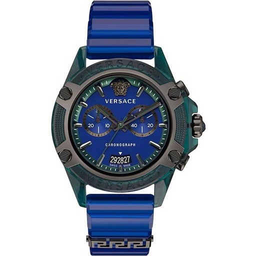 Hodinky Versace VEZ701122 Active Policarbonat Chrono 45mm 3ATM