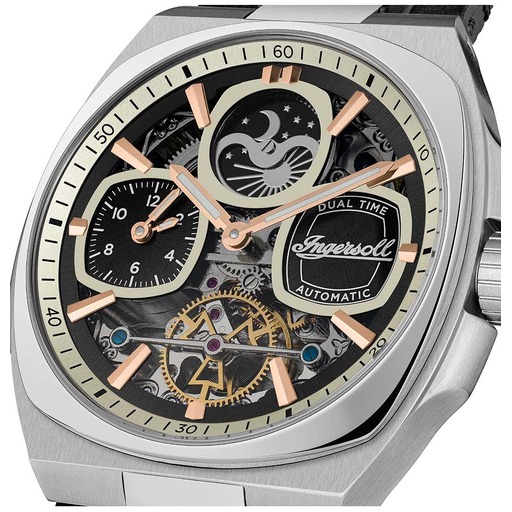 Hodinky Ingersoll I15801 The Spirit Automatic 47mm 5ATM