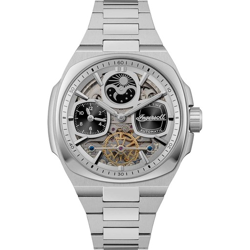 Hodinky Ingersoll I15802 The Spirit Automatic 47mm 5ATM