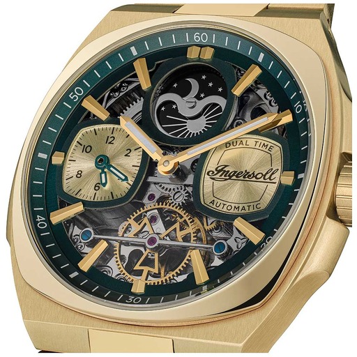 Hodinky Ingersoll I15803 The Spirit Automatic 47mm 5ATM