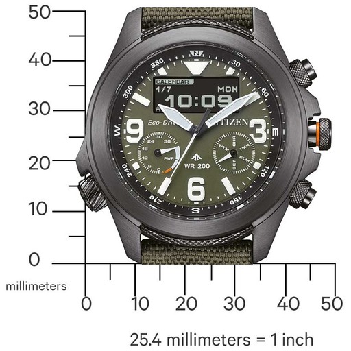 Hodinky Citizen JV1005-02W Promaster 35th Anniversary Eco-Drive Combination 44mm 20ATM