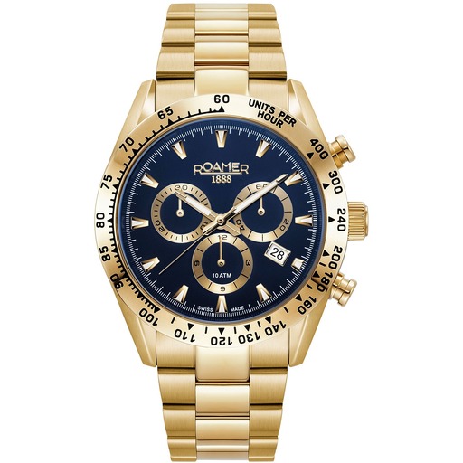 Hodinky Roamer 850837 48 45 20 Monza 100 Chronograph 42mm 10ATM
