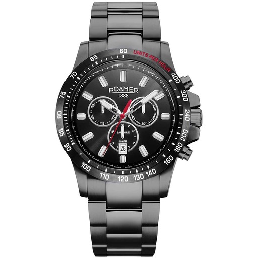 Hodinky Roamer 861837 44 55 20 Rimini Chronograph 45mm 10ATM