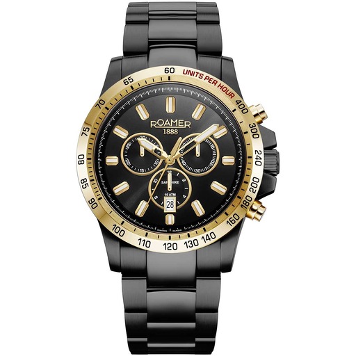 Hodinky Roamer 861837 49 55 20 Rimini Chronograph 45mm 10ATM