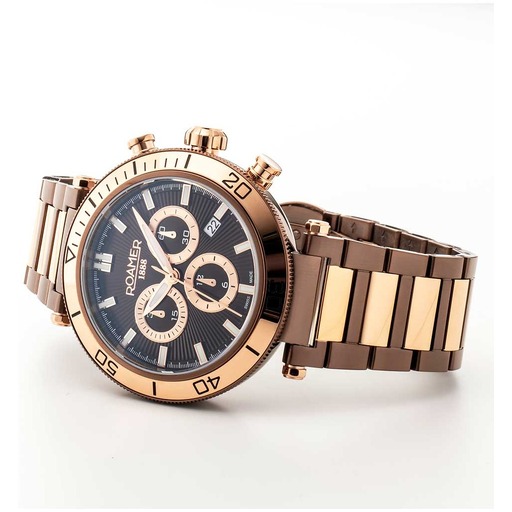 Hodinky Roamer 994837 47 65 20 Toscana Chronograph 43mm 5ATM