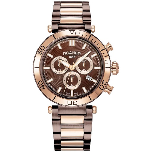 Hodinky Roamer 994837 47 65 20 Toscana Chronograph 43mm 5ATM