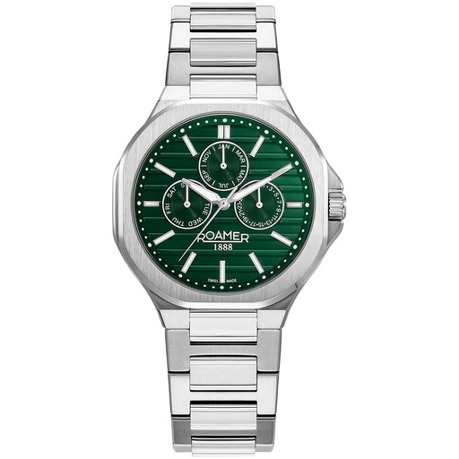 Hodinky Roamer 995989 41 75 20 Spirit of Time full calendar 42mm 3ATM