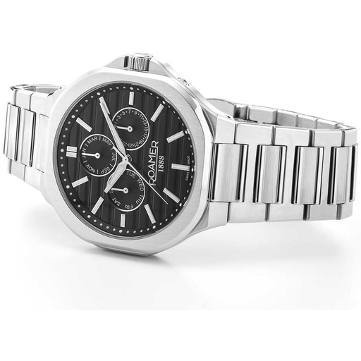 Hodinky Roamer 995989 41 85 20 Spirit of Time full calendar 42mm 3ATM