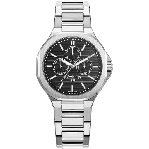 Hodinky Roamer 995989 41 85 20 Spirit of Time full calendar 42mm 3ATM