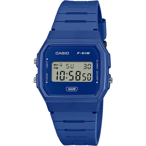 Hodinky CASIO F-91WB-2A1EF Timeless Collection 35mm 1ATM